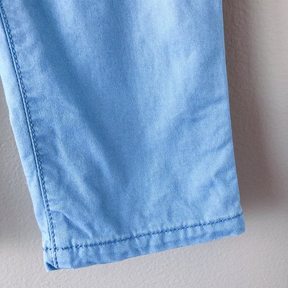 3/$15 GAP Light blue plaid-lined khaki pant baby boy 18-24m - Picture 14 of 16